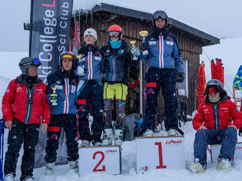 podio allievi trofeo azzoaglio Peira