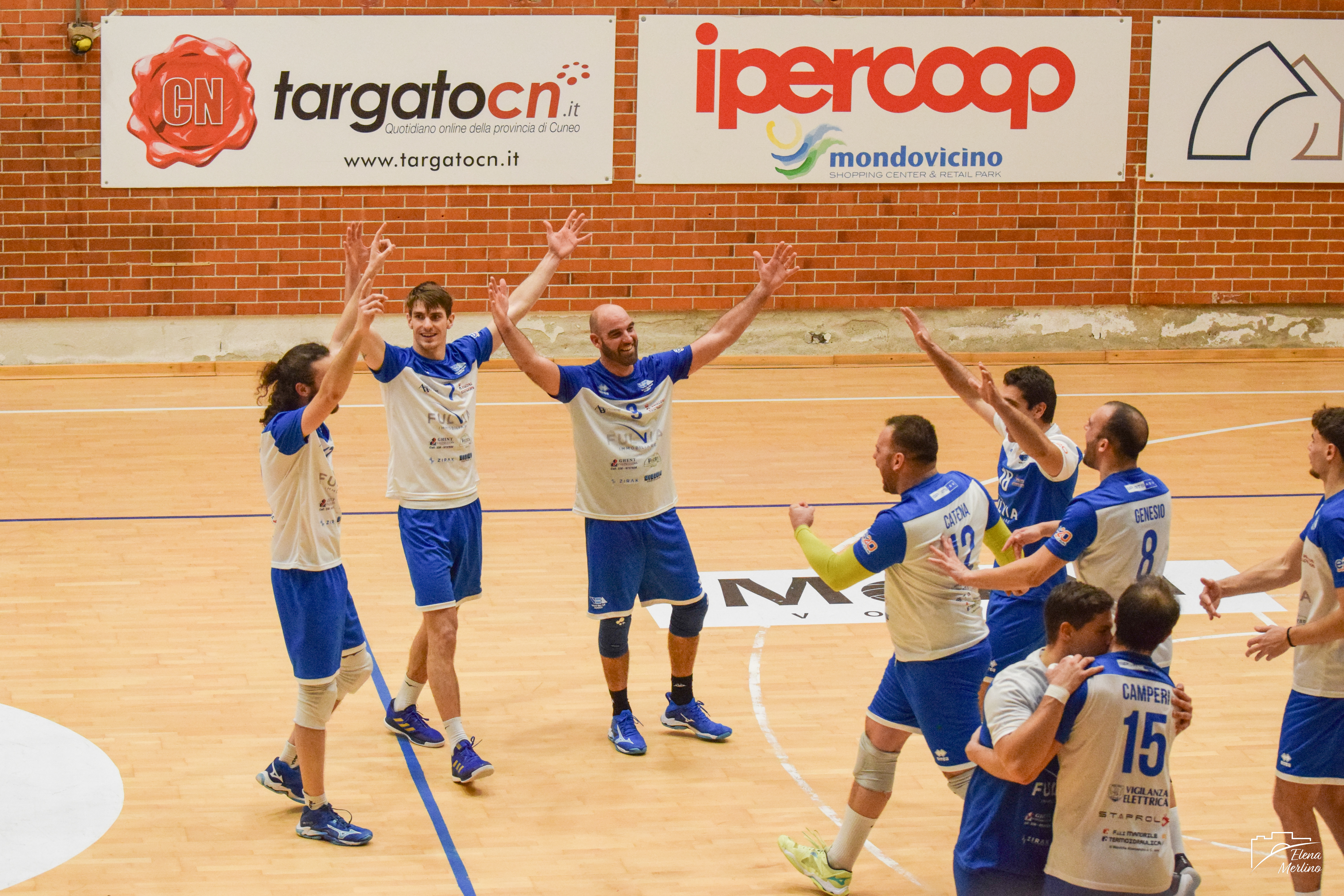 Esultanza Vbc Mondovì